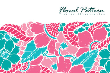 Floral Design with Space for Text – Perfect for Invitations, Posters, and Creative Projects