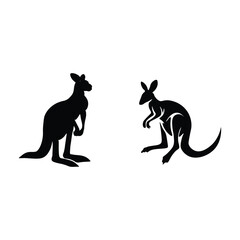  kangaroo silhouette