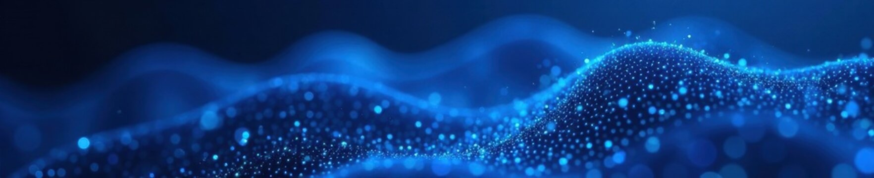 Stylized blue digital network mesh, futuristic style , abstract, power