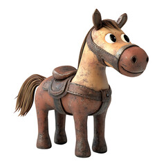 tack cartoon isolated on white background full depth of field 