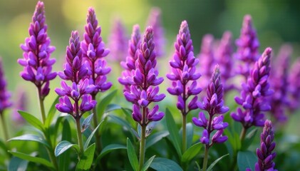 Obraz premium Vibrant purple wildflowers, lush bouquet, isolated , white, flower arrangement, texture