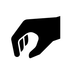 Give, Take icon in glyph style