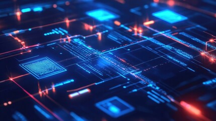 Smart contract in digital finance, decentralized blockchain ecosystem, futuristic banking UI,