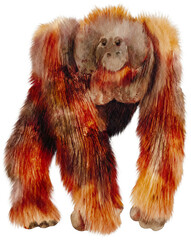 watercolor orangutan © Je