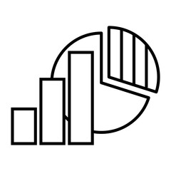 chart  vector icon