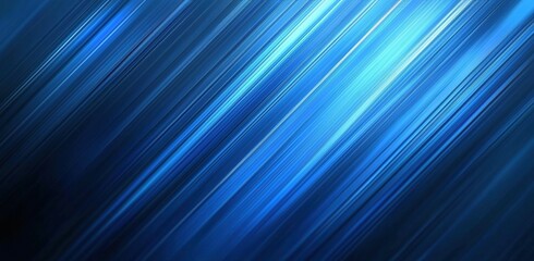 Dynamic blue abstract background with streaks of light creating a sense of movement and energy