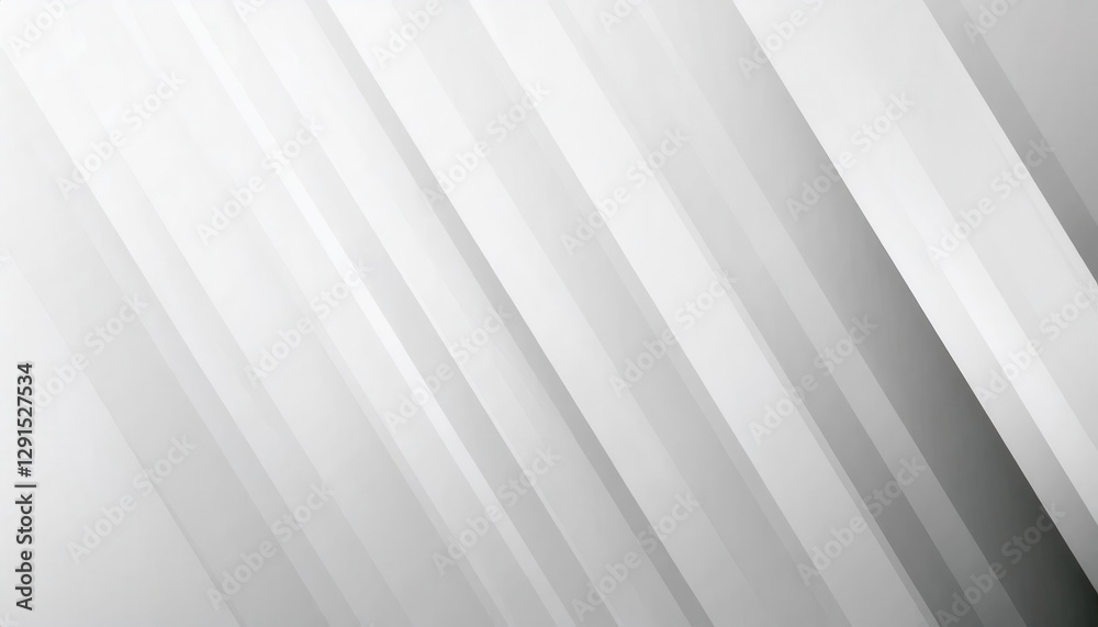 Fototapete abstract geometric design with diagonal white lines and soft gradients, modern minimalistic backgrou