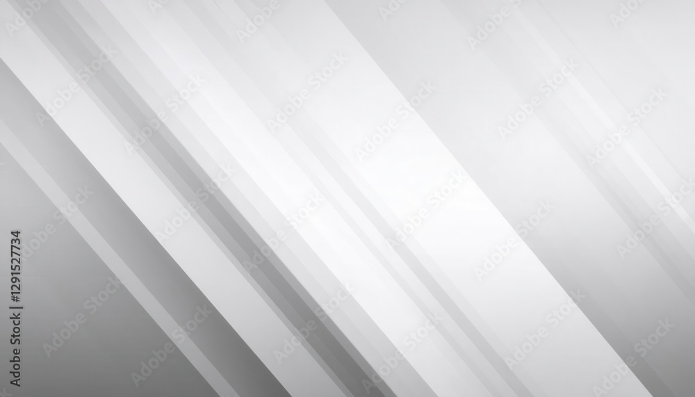 Fototapete abstract geometric design with diagonal white lines and soft gradients, modern minimalistic backgrou