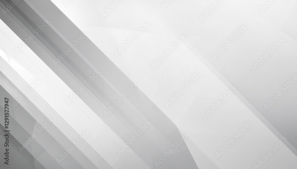 Fototapete abstract geometric design with diagonal white lines and soft gradients, modern minimalistic background for digital use