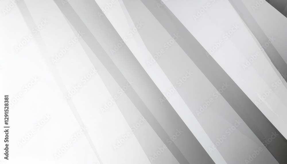 Fototapete abstract geometric design with diagonal white lines and soft gradients, modern minimalistic backgrou