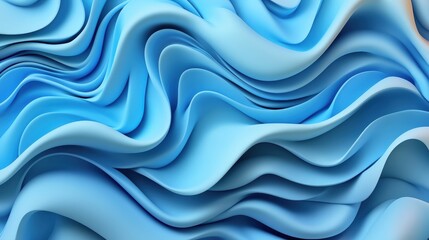 Obraz premium Blue and orange wavy background with abstract waves and textured surface for creative designs