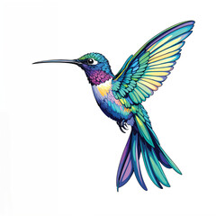 Obraz premium hummingbird in flight