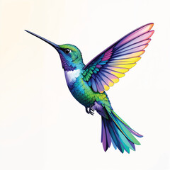 Fototapeta premium hummingbird on a branch