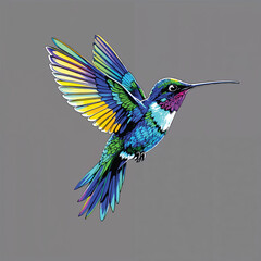 Fototapeta premium hummingbird in flight