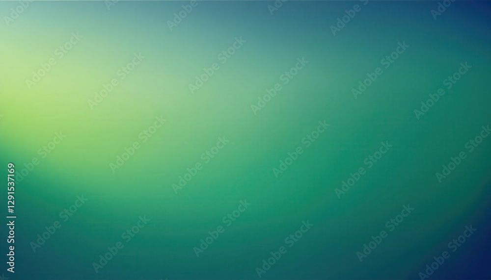 Poster abstract gradient design in green and blue, soft flowing texture background, suitable for web, print, or graphic design project
