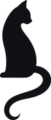 cat vector silhouettes