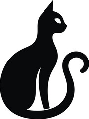 cat vector silhouettes