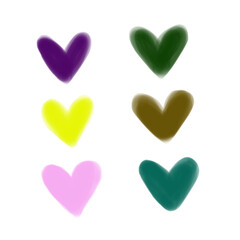 heart shaped candies