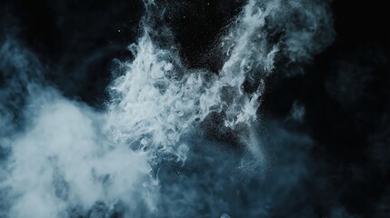 Abstract Celestial Mist with Divine Atmosphere 