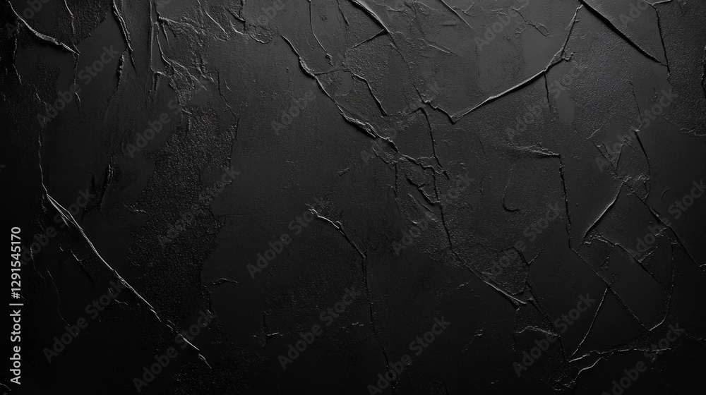 Poster a rich black texture extends across a surface, inviting creativity and artistic expression. the intr