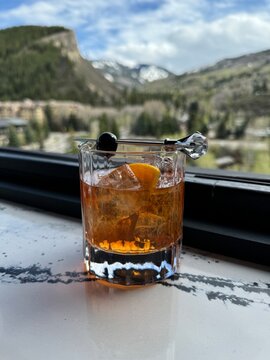Cocktail at Ski Resort