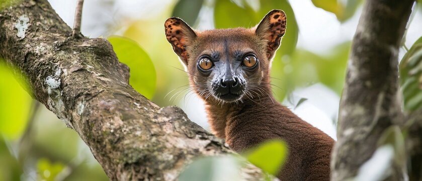 Fossa Carnivorous Mammal Madagascar