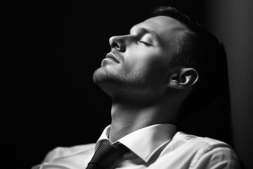 Exhausted Businessman