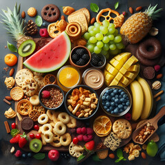 fruits and vegetables