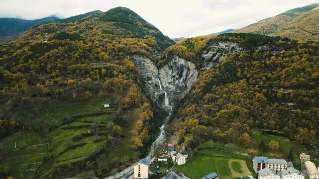 Beautiful town in the pyrinees, Broto