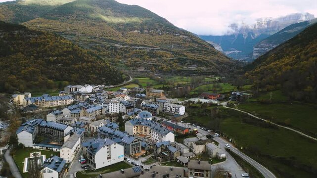 Beautiful town in the pyrinees, Broto