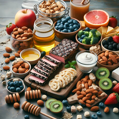 assortment of sweets