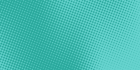 Dots halftone green color pattern gradient texture background. vector ilustration