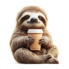 Fototapeta premium Person holding a cup of coffee while sitting in a cozy cafe during the day