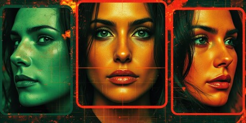 Obraz premium the poster for the movie 'the girl on the left'