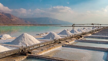 Looked at the large salt mine. Generated with AI