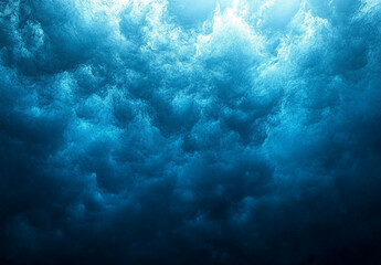 Abstract blue textured background with gradient effects