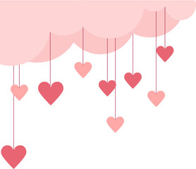 Pink Aesthetic Hanging Love