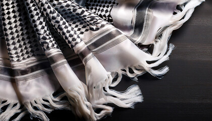arabic scarf keffiyeh texture background