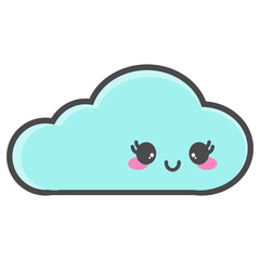 Nuvem Baby Feliz kawaii cute