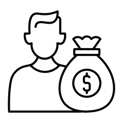 revenu vector icon