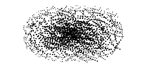 Black graffiti, Abstract black long textured brush stroke isolated on white background