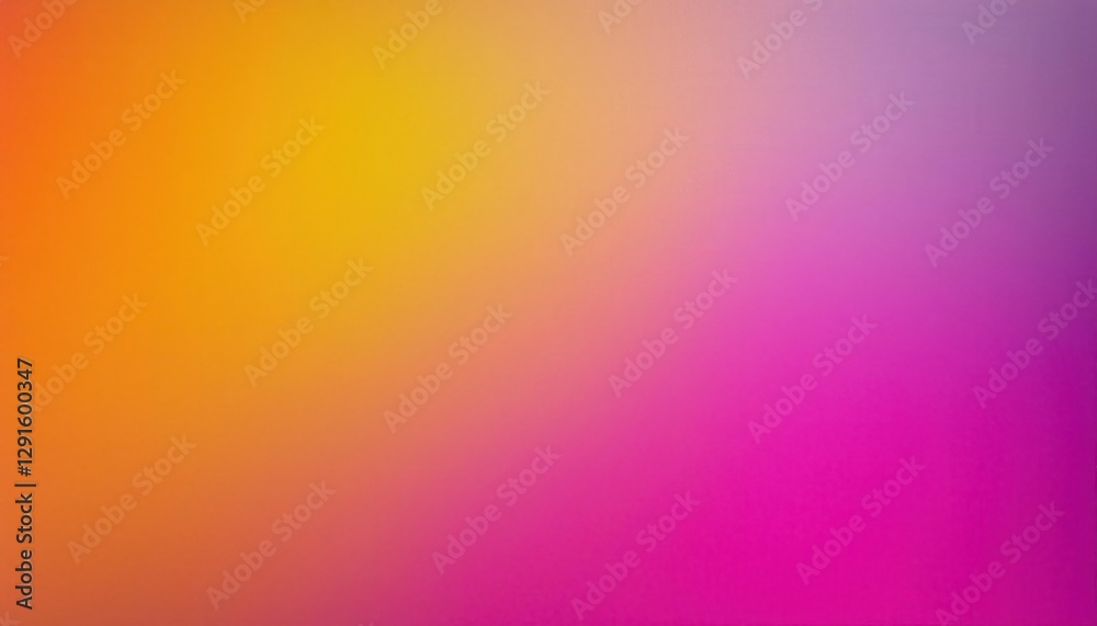 Poster colorful gradient background of soft orange, yellow, pink, and purple hues with smooth transition fo