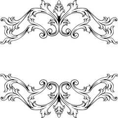 background ornaments vector line art