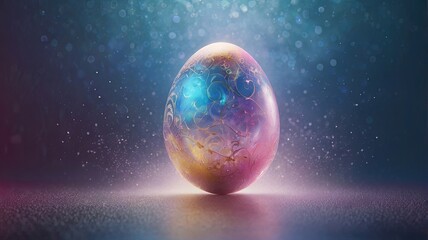 Bright and Unique Easter Eggs. Creative Background with Neon Colors, Abstract Patterns, and Festive Vibes for Easter Designs