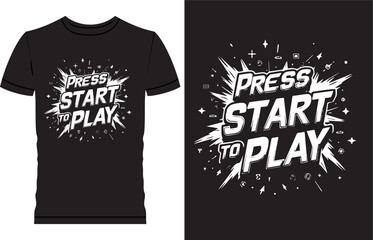 Gaming T Shirt Design