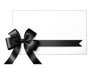 Red Gift Ribbon with Bow, Festive Template for Holidays and Celebrations, Gift concept transparent background