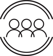 community icon vector