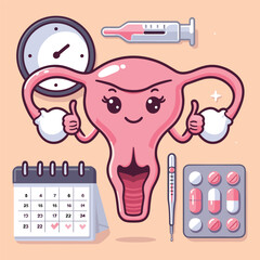 vector female contraceptives