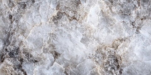 Obraz premium Close up shows a textured surface of white marble stone