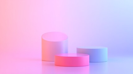 Abstract digital graph with clean lines and gradient lighting, embodying modern minimalism and professional clarity.